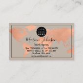 Carte du monde Carte du monde Agence de voyage Ros (Dos)