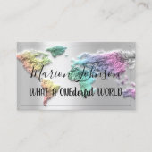 Carte du monde Carte du monde Agence de voyage Sil (Devant)