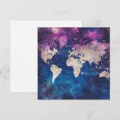 Carte du monde céleste vintage (4) (Devant / Derrière)