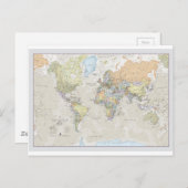 Carte du monde classique (Devant / Derrière)