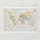 Carte du monde classique (Devant)