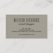 Carte du monde coloré blog de voyage (Dos)