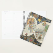 Carte du monde d'Aeriens Internationaux (Devant avec enveloppe)