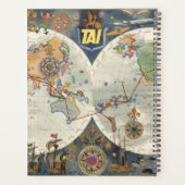 Carte du monde d'Aeriens Internationaux (Dos)