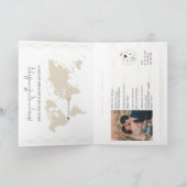 Carte du monde de Blush Passport Destination maria (Intérieur)