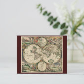 Carte du monde de Gerard Van Schagen, 1689 (Debout devant)