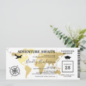 Carte du monde de la prochaine aventure de fin d'é (Debout devant)