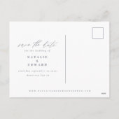 Carte du monde de l'aquarelle rose faire-part mari (Dos)