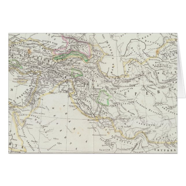 Carte du monde de l'Hémisphère Est (Devant horizontal)