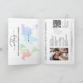 Carte du monde de mariage gay lesbien Rainbow (Intérieur)