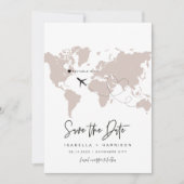 Carte du monde de QUINN Destination Voyage Enregis (Devant)