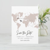 Carte du monde de QUINN Destination Voyage Enregis (Debout devant)