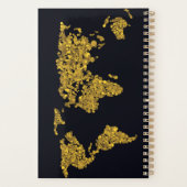 Carte du monde des points d'or (Dos)