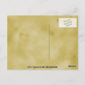 Carte du monde d'Ortelius (Dos)