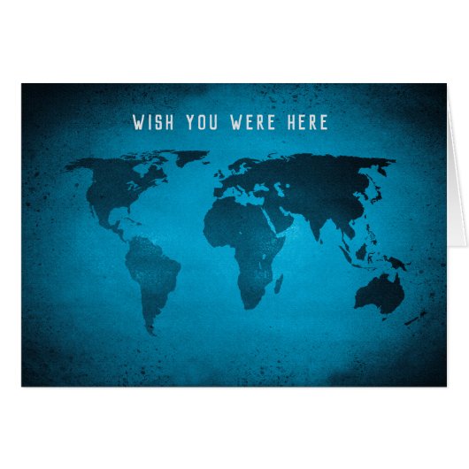 Carte du monde drôle (Devant horizontal)