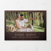 Carte du monde en bois rustique avec code QR pour (Page de couverture)