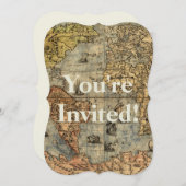 Carte du monde Forlani Antiquev 1565 Renaissance (Devant / Derrière)