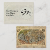 Carte du monde Forlani Antiquev 1565 Renaissance (Devant / Derrière)