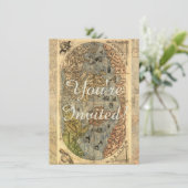 Carte du monde Forlani Antiquev 1565 Renaissance (Debout devant)