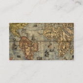 Carte du monde Forlani Antiquev 1565 Renaissance (Dos)