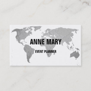 Carte du monde Mariage Abstrait Maquillage Artiste