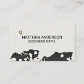 Carte du monde | Marques d'emplacement (Devant)