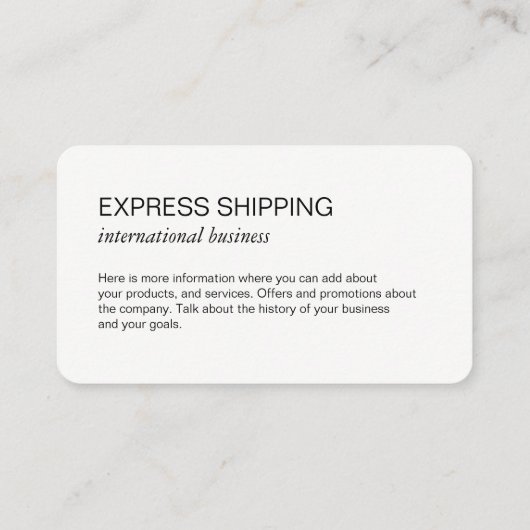 Carte du Monde / Monogramme (Dos)