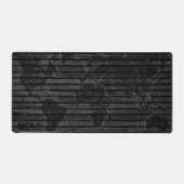 Carte du monde noir (Recto)