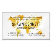 Carte du monde (Or) (devant)