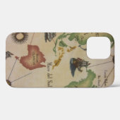Carte du monde Pacifique Coque-Mate coque iphone (Verso (horizontal))