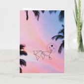 Carte du monde Passport Destination minimaliste mo (Dos)