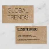 Carte du monde (plan) | Nature (Devant / Derrière)