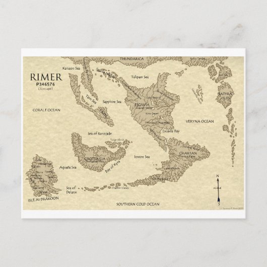 Carte du Monde Rimarien 2009 (Devant)