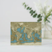 Carte du monde séché (Debout devant)