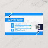 Carte du monde | Société | Carte de visite de code (Dos)