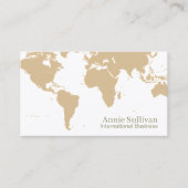 Carte du monde Surdimensionné Commerce internation (Devant)