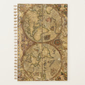 Carte du monde vintage (Devant)