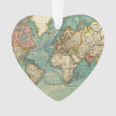 Carte du monde vintage (devant)