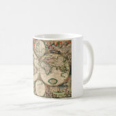 Carte du monde Vintage MUG 1689 (Devant droit)