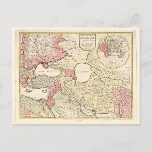 Carte du Moyen-Orient (1725) (Devant)