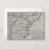 Carte du Mozambique, Afrique (Devant / Derrière)