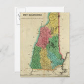 Carte Du New Hampshire (Devant / Derrière)