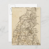 Carte du New Hampshire par Arrowsmith (Devant / Derrière)