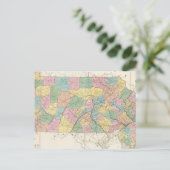 Carte du New Jersey et de la Pennsylvanie (Debout devant)