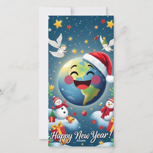 Carte du Nouvel An (Dos)