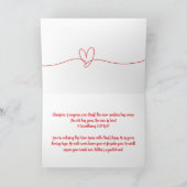 Carte du Nouvel An (Intérieur)