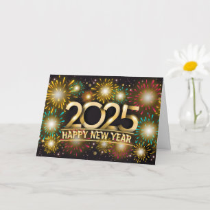 Carte du Nouvel An chrétien