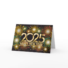 Carte du Nouvel An chrétien