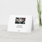 Carte du panda rouge #2-Greeting (Dos)
