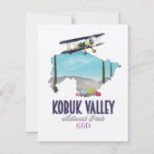 Carte du parc national de Kobuk Valley Alaska (Dos)